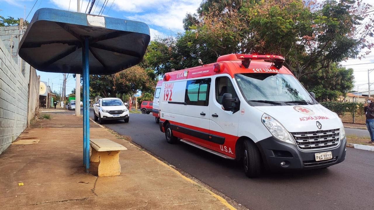 Foto 2 de 3 — Idoso, de 86 anos, é atropelado na Avenida Rômulo Lupo em Araraquara; veja